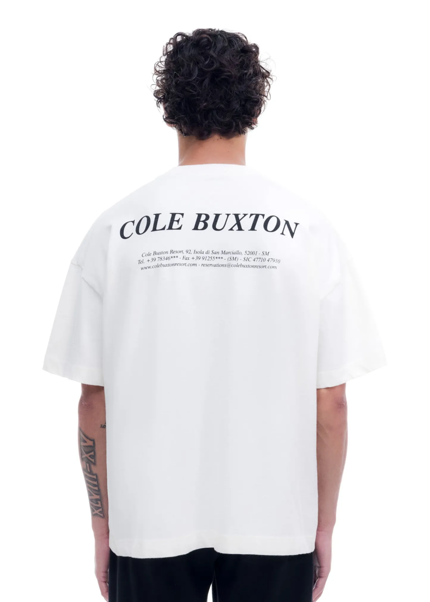 Cole Buxton ADDRESS T-SHIRT| T-Shirts