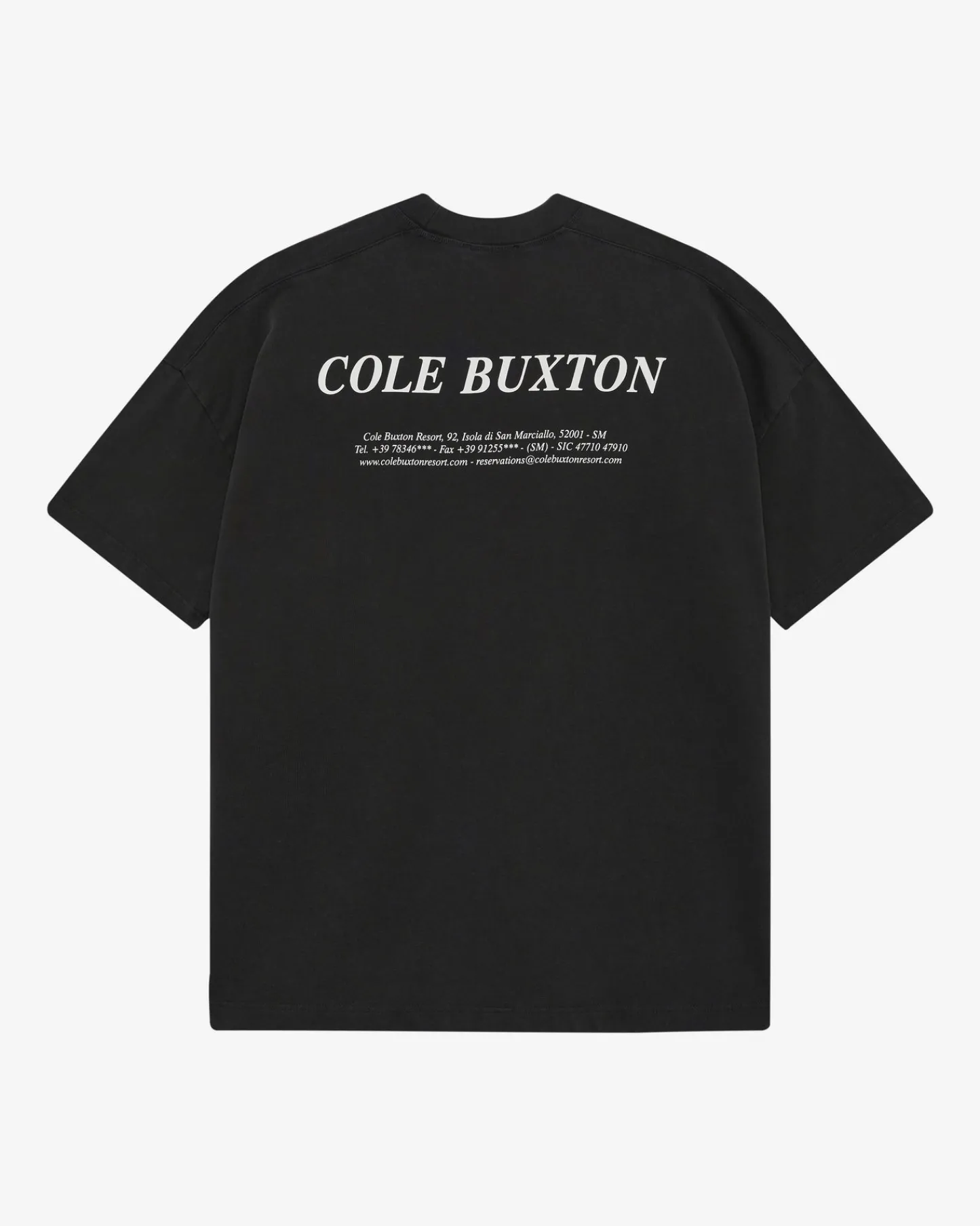 Cole Buxton ADDRESS T-SHIRT| T-Shirts