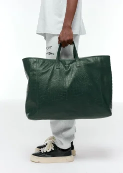 Cole Buxton AKIMBO X CB CROC EMBOSSED LEATHER BAG| Accessories|Leather