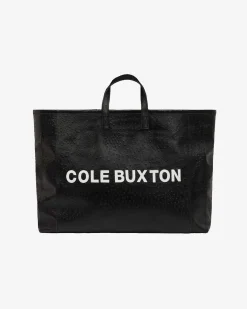 Cole Buxton APPLIQUE LEATHER TOTE BAG| Accessories|Leather