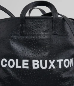 Cole Buxton APPLIQUE LEATHER TOTE BAG| Accessories|Leather