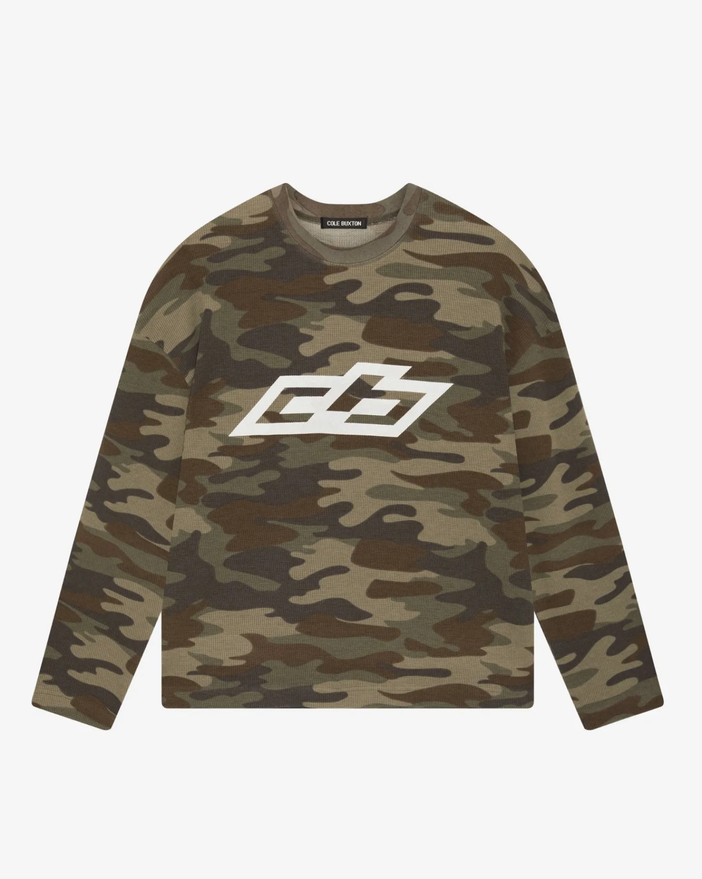 Cole Buxton RALLY WAFFLE LONG SLEEVE T-SHIRT| T-Shirts