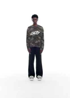 Cole Buxton RALLY WAFFLE LONG SLEEVE T-SHIRT| T-Shirts