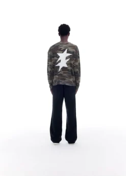 Cole Buxton RALLY WAFFLE LONG SLEEVE T-SHIRT| T-Shirts