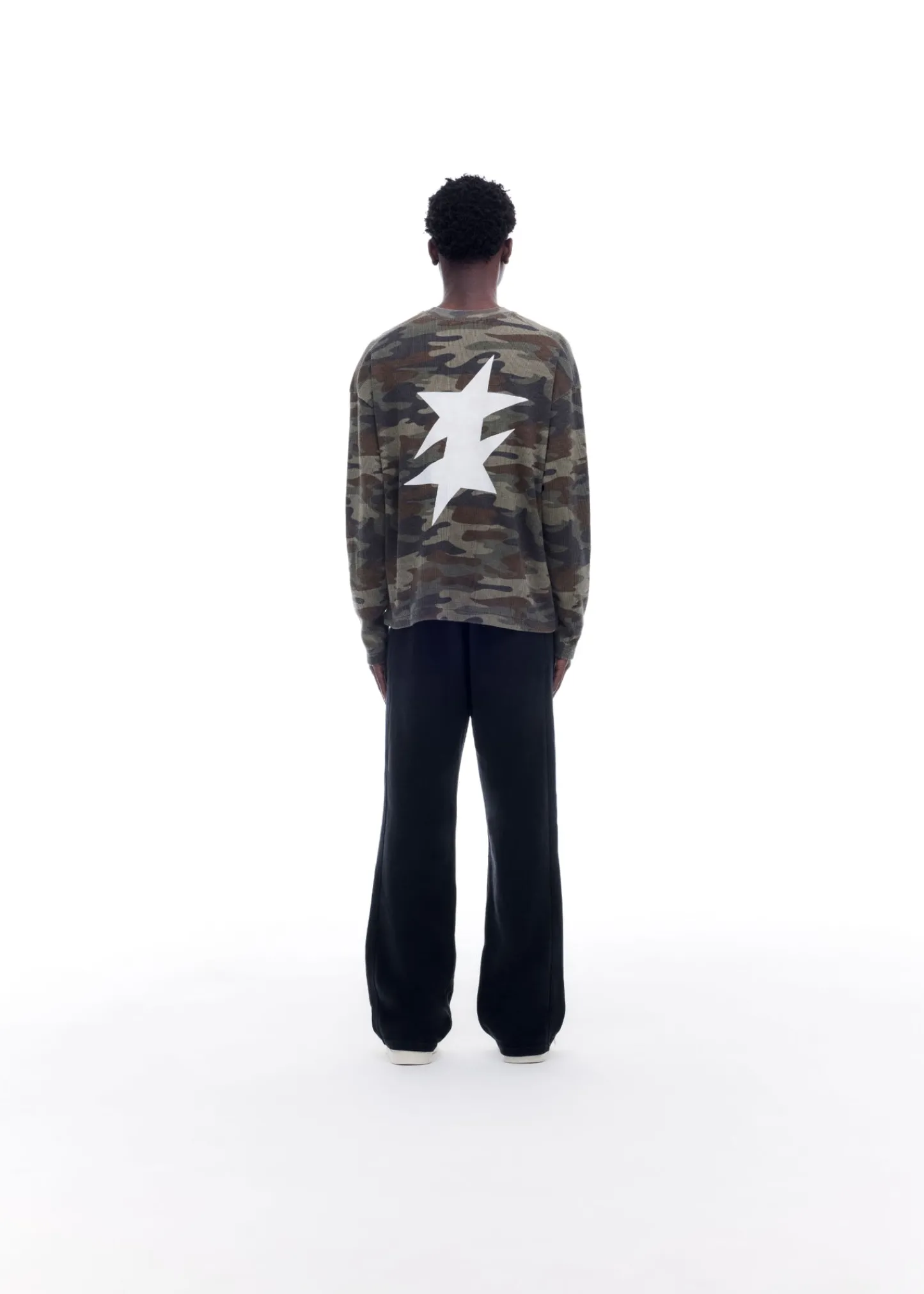 Cole Buxton RALLY WAFFLE LONG SLEEVE T-SHIRT| T-Shirts