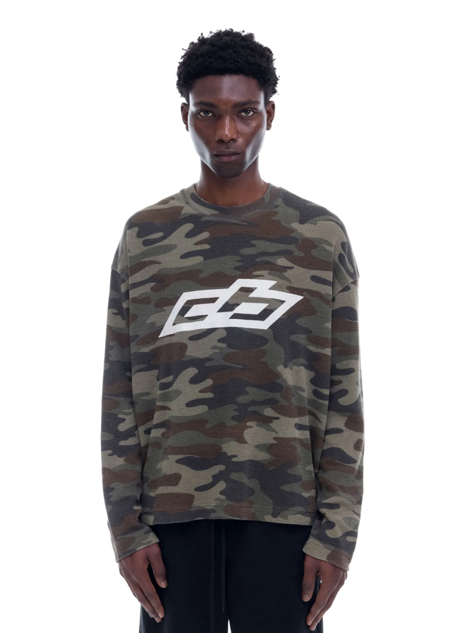 Cole Buxton RALLY WAFFLE LONG SLEEVE T-SHIRT| T-Shirts