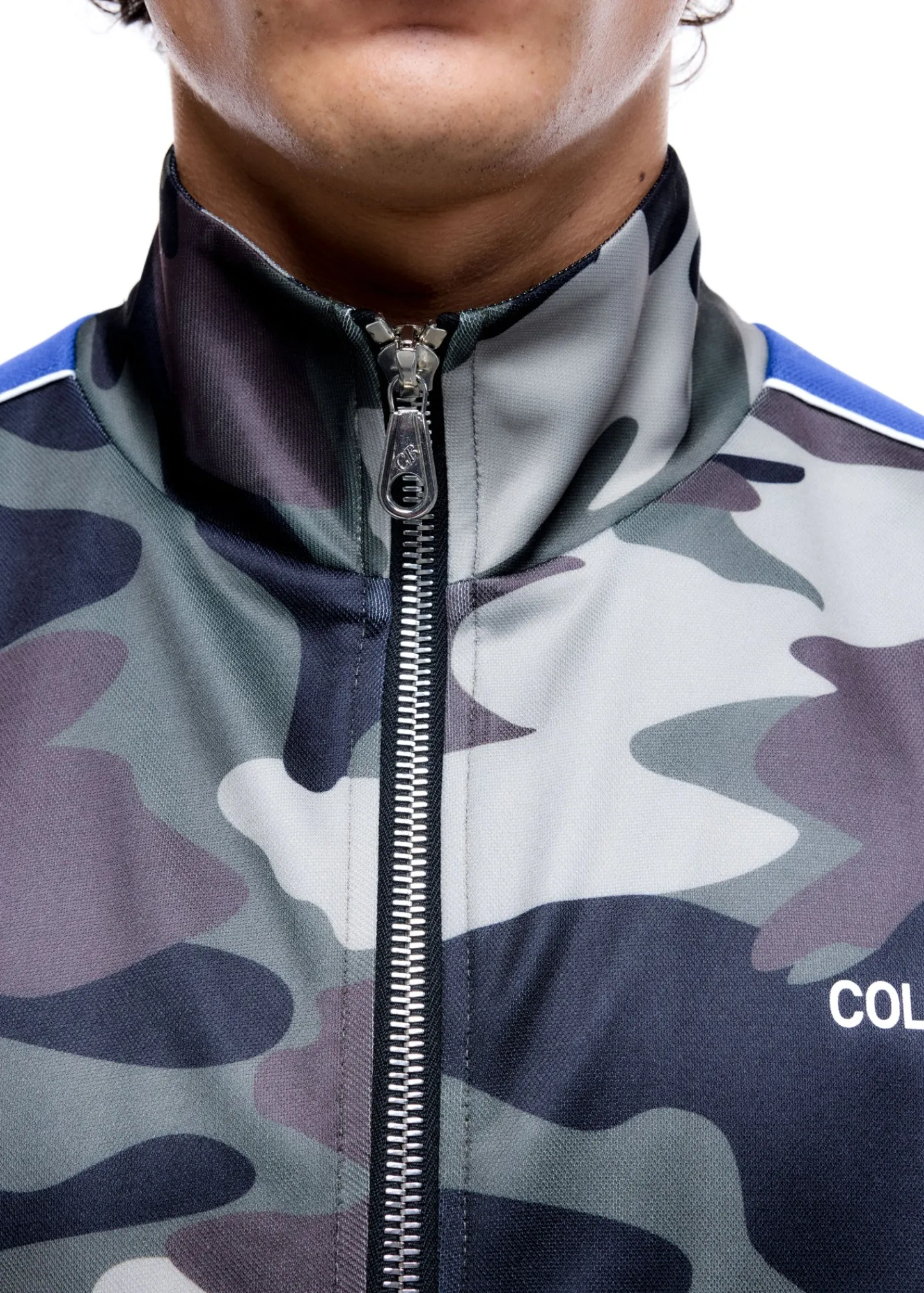 Cole Buxton CAMO TRACK JACKET| Outerwear
