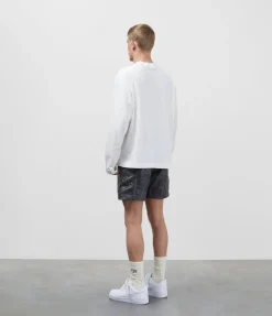 Cole Buxton CB CRACKED LEATHER SHORTS| Shorts