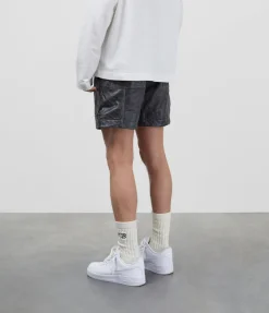 Cole Buxton CB CRACKED LEATHER SHORTS| Shorts