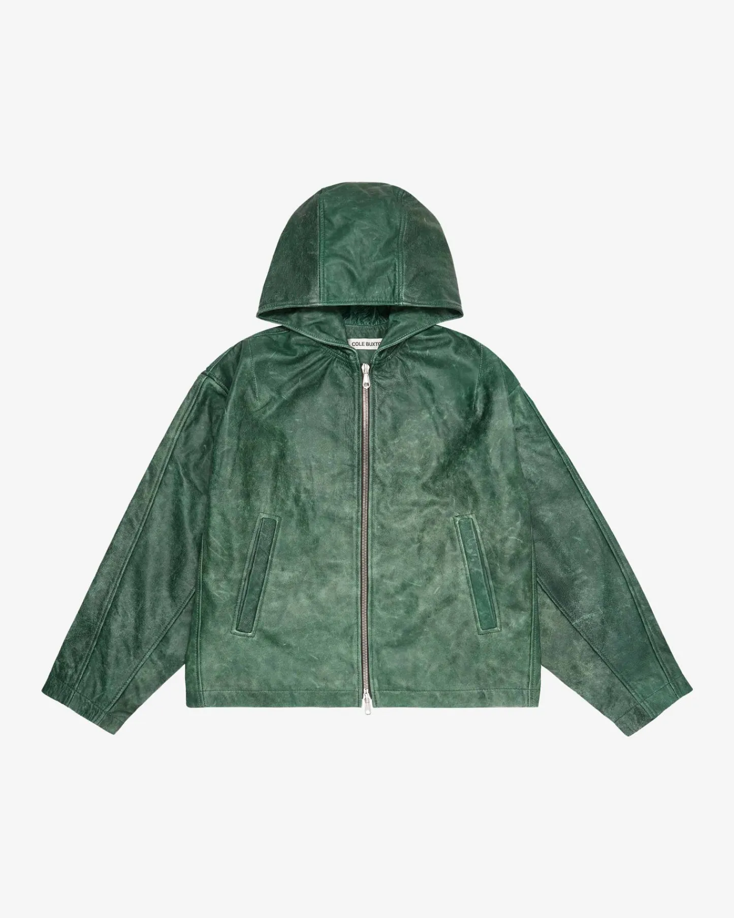 Cole Buxton CB HOODED LEATHER JACKET| Outerwear|Leather