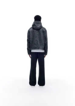 Cole Buxton CB HOODED LEATHER JACKET| Outerwear|Leather