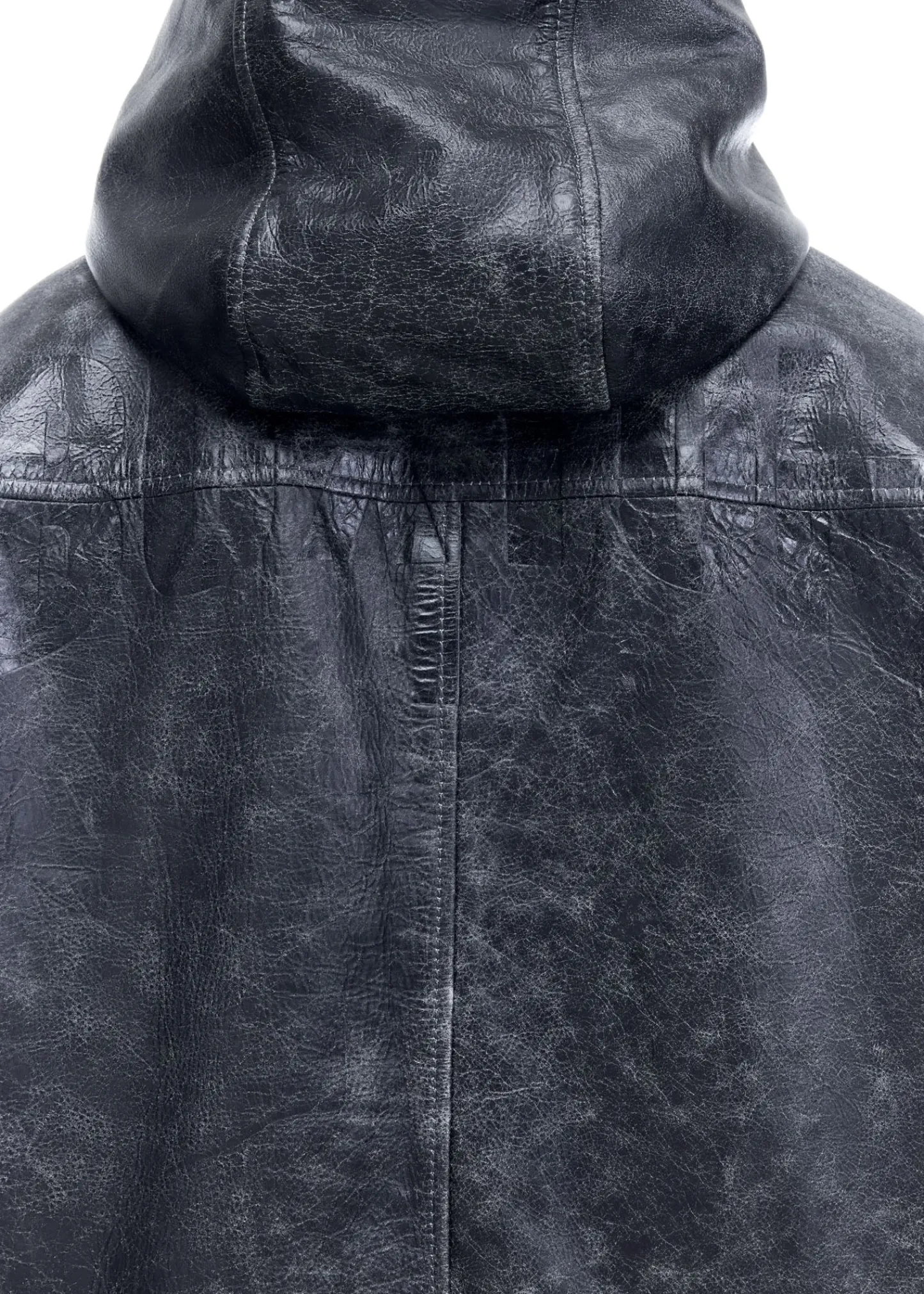 Cole Buxton CB HOODED LEATHER JACKET| Outerwear|Leather