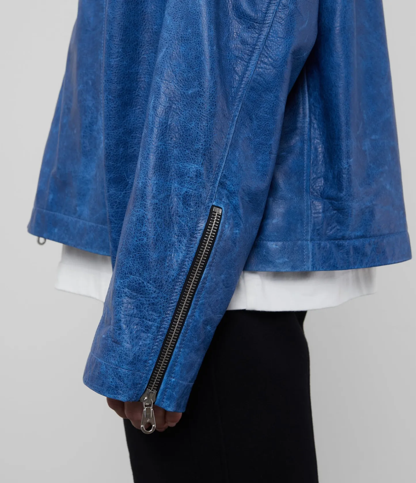 Cole Buxton CB HOODED LEATHER JACKET| Outerwear|Leather