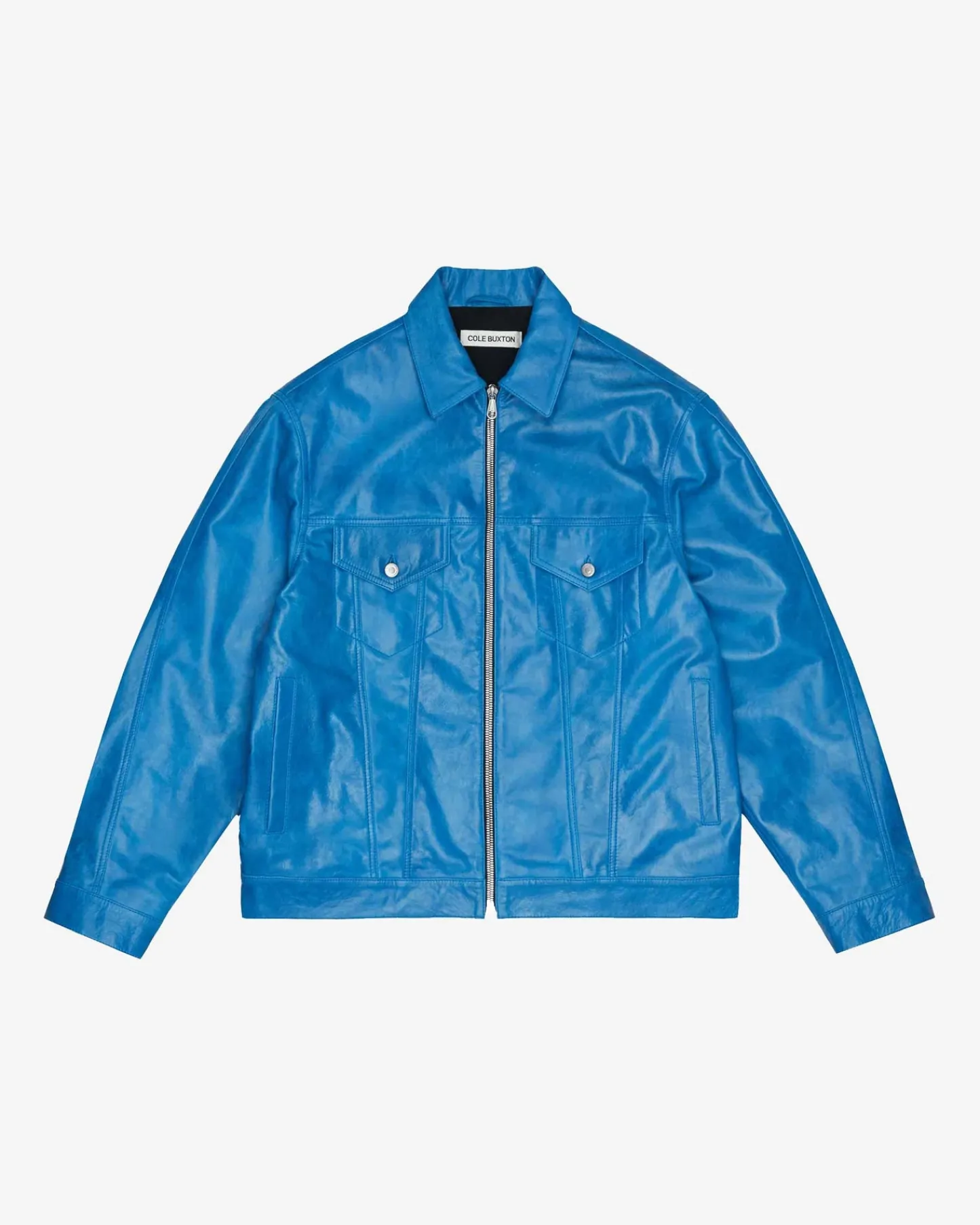 Cole Buxton CB LEATHER TRUCKER| Outerwear|Leather