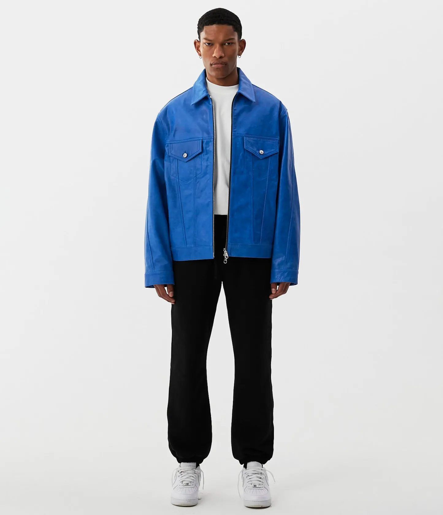 Cole Buxton CB LEATHER TRUCKER| Outerwear|Leather