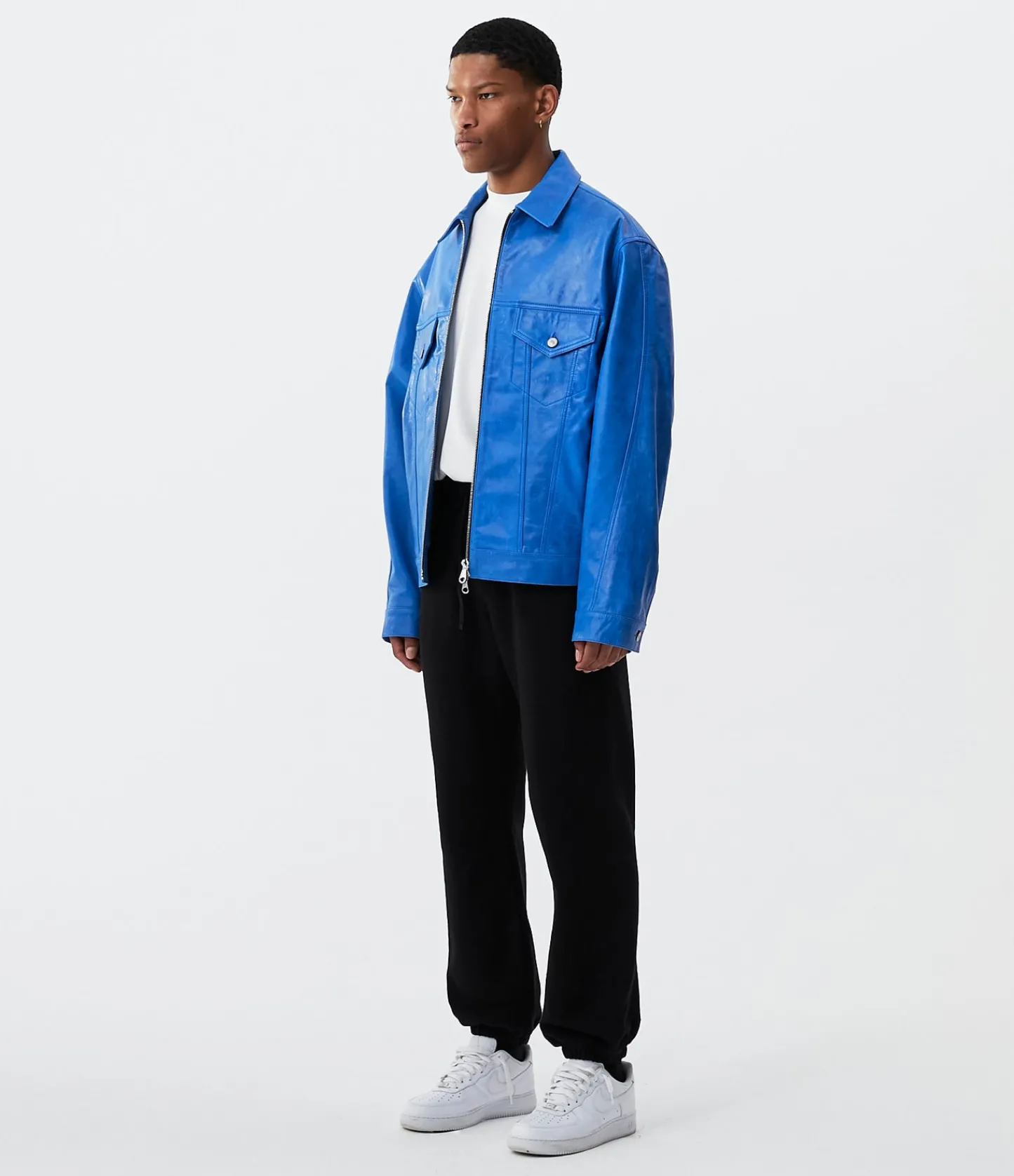 Cole Buxton CB LEATHER TRUCKER| Outerwear|Leather