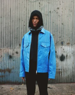 Cole Buxton CB LEATHER TRUCKER| Outerwear|Leather