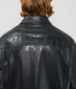 Cole Buxton CB LEATHER TRUCKER| Outerwear|Leather