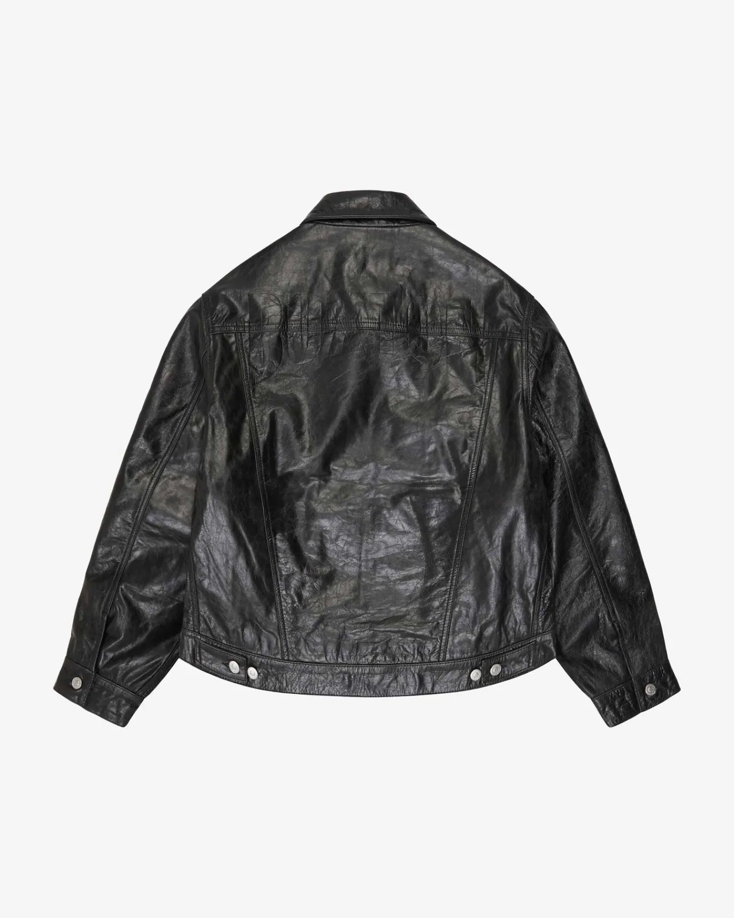 Cole Buxton CB LEATHER TRUCKER| Outerwear|Leather