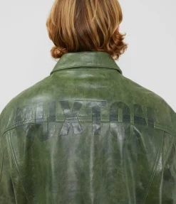 Cole Buxton CB LEATHER TRUCKER| Outerwear|Leather