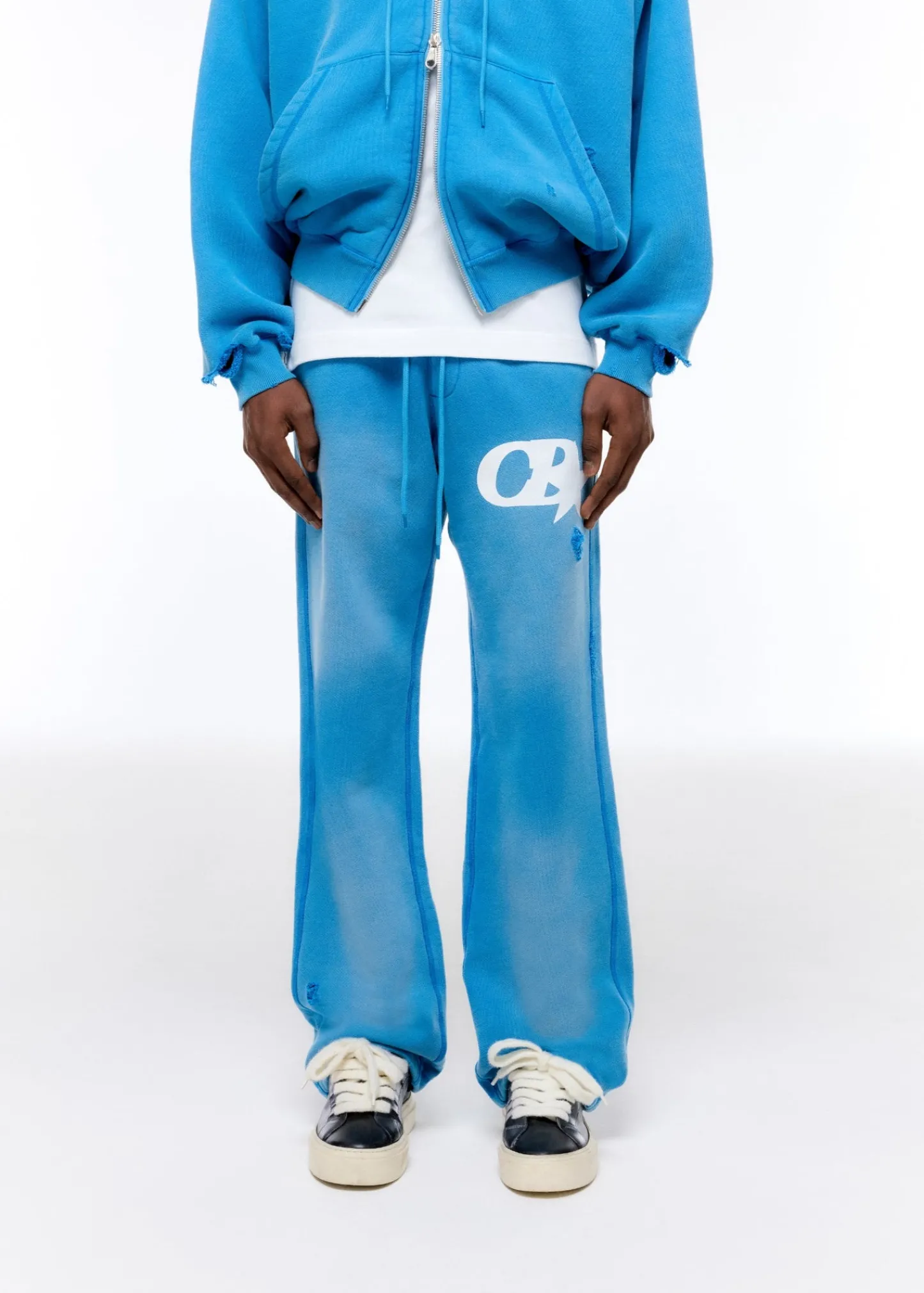 Cole Buxton CB STAR DISTRESSED LOUNGE PANTS| Sweatpants