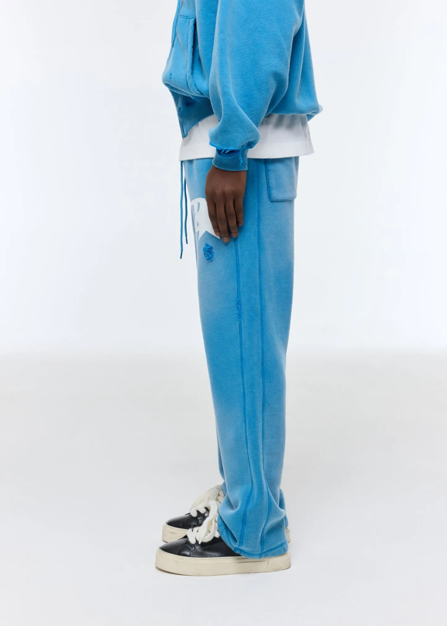 Cole Buxton CB STAR DISTRESSED LOUNGE PANTS| Sweatpants