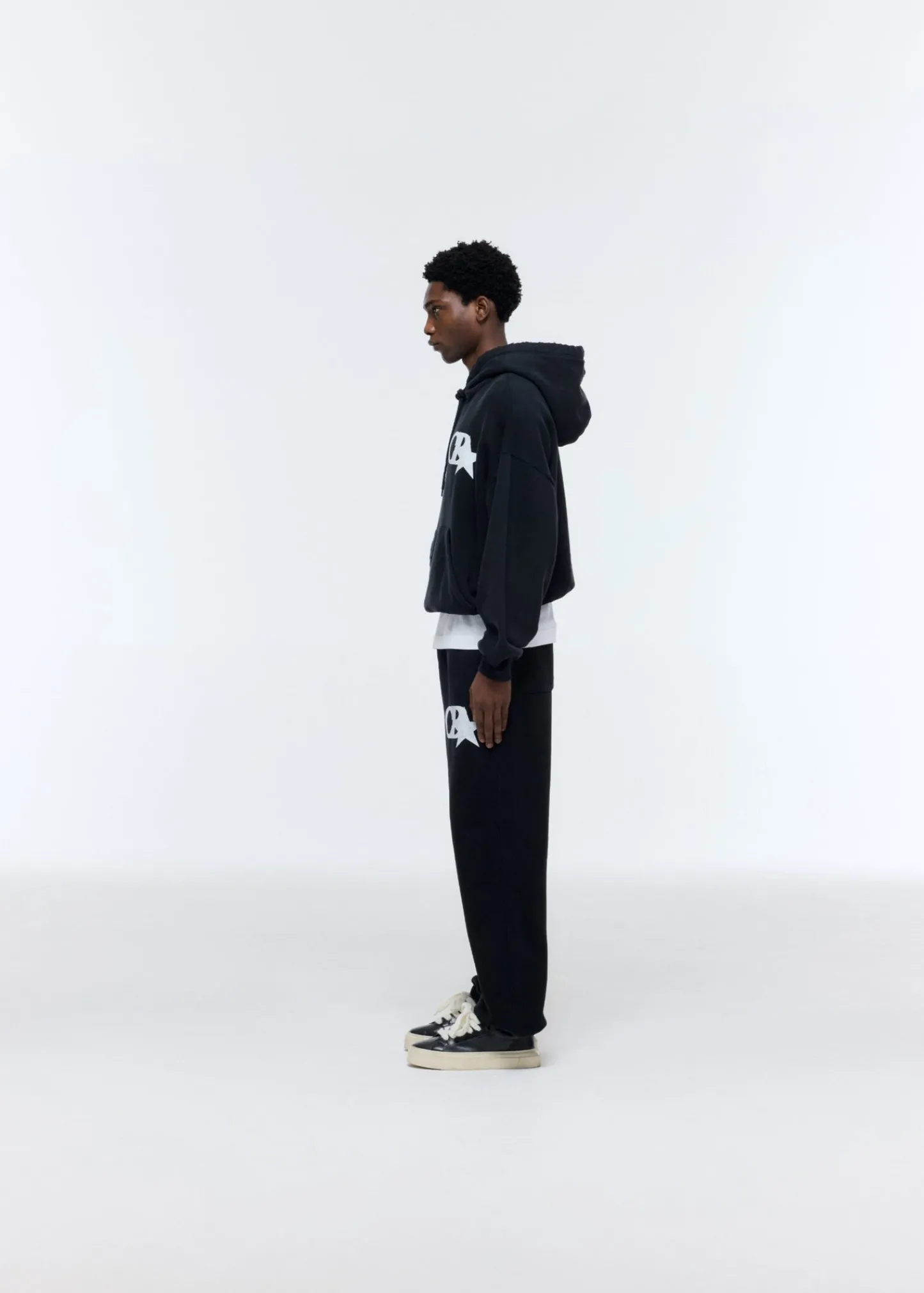 Cole Buxton CB STAR DISTRESSED POCKET HOODIE| Hoodies