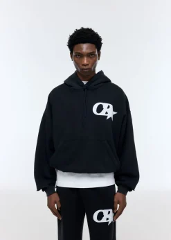 Cole Buxton CB STAR DISTRESSED POCKET HOODIE| Hoodies