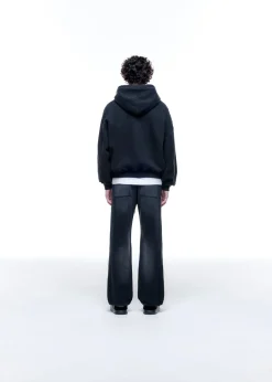 Cole Buxton CB STAR DISTRESSED POCKET ZIPPED HOODIE| Hoodies
