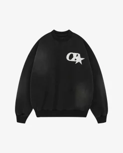 Cole Buxton CB STAR DISTRESSED SWEATSHIRT| Sweatshirts