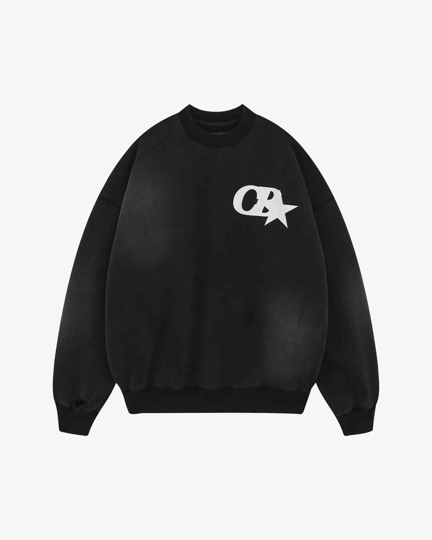Cole Buxton CB STAR DISTRESSED SWEATSHIRT| Sweatshirts