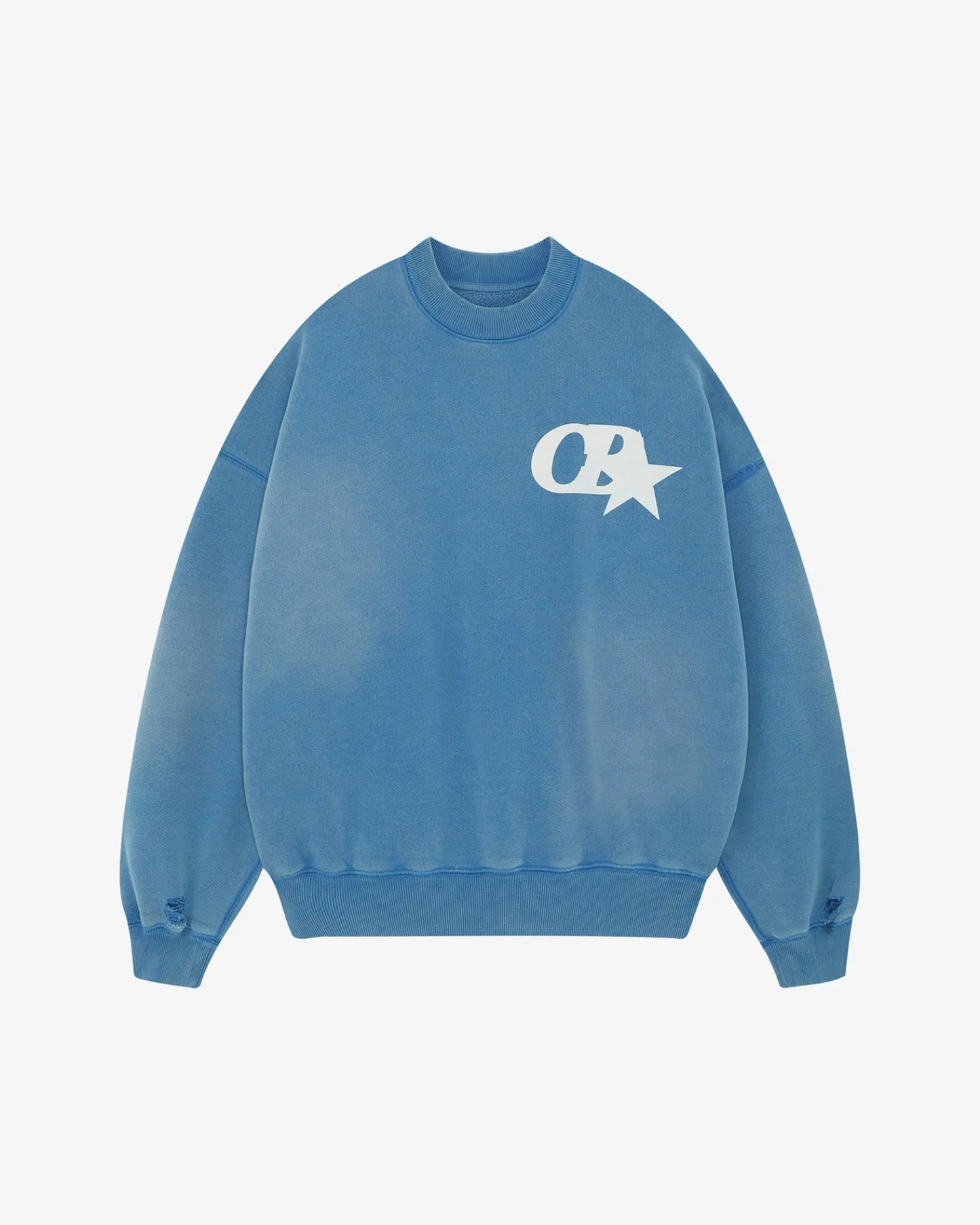 Cole Buxton CB STAR DISTRESSED SWEATSHIRT| Sweatshirts