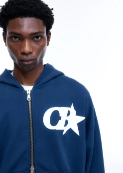 Cole Buxton CB STAR ZIPPED HOODIE| Hoodies