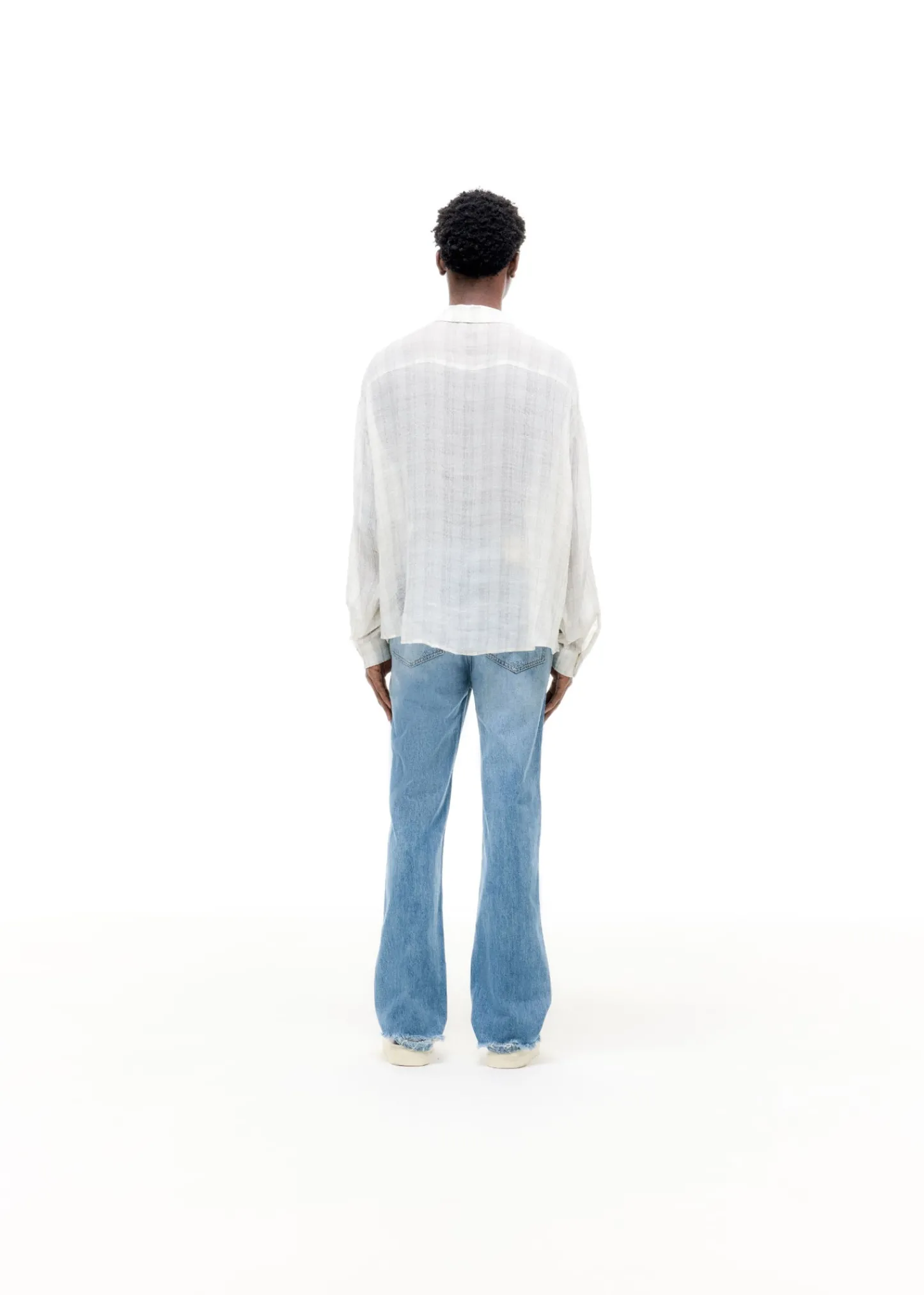 Cole Buxton CHECKED SLUBBY SHIRT| Shirts