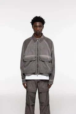 Cole Buxton COLD WASH RAGLAN OVERSHIRT| Outerwear