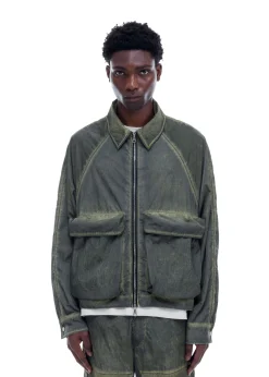 Cole Buxton COLD WASH RAGLAN OVERSHIRT| Outerwear