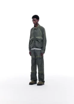 Cole Buxton COLD WASH RAGLAN OVERSHIRT| Outerwear