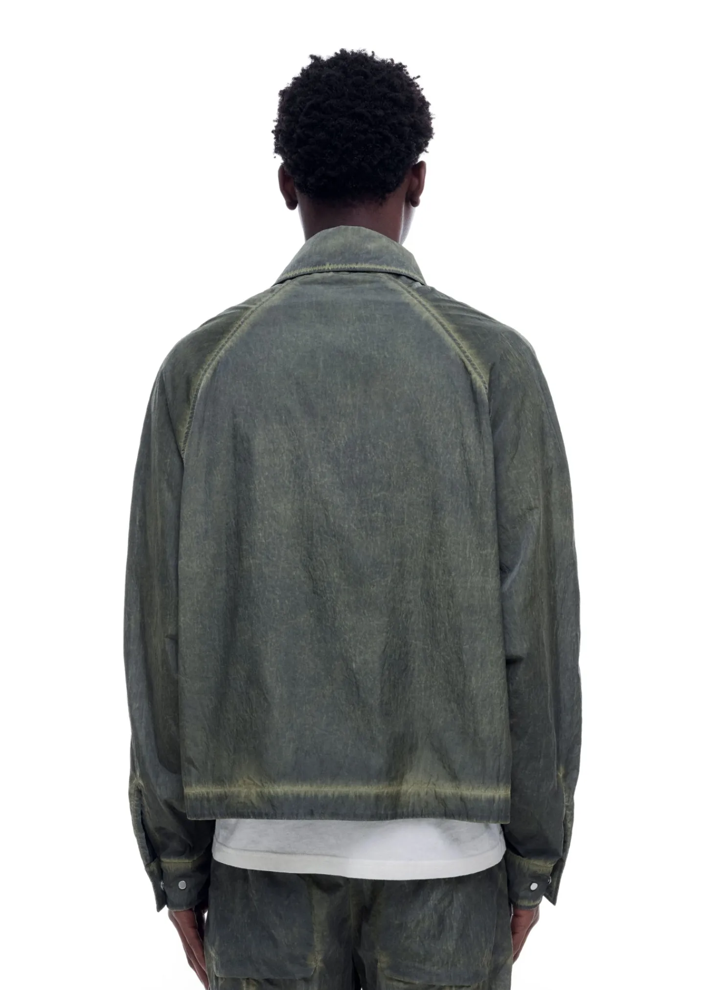 Cole Buxton COLD WASH RAGLAN OVERSHIRT| Outerwear