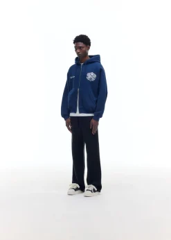 Cole Buxton COLLEGIATE CREST ZIPPED HOODIE| Hoodies