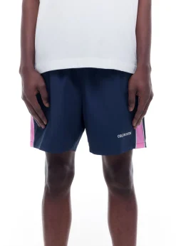 Cole Buxton CONTRAST TAPE SWIM SHORTS| Swimwear