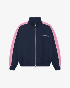 Cole Buxton CONTRAST TAPE TRACK JACKET| Outerwear