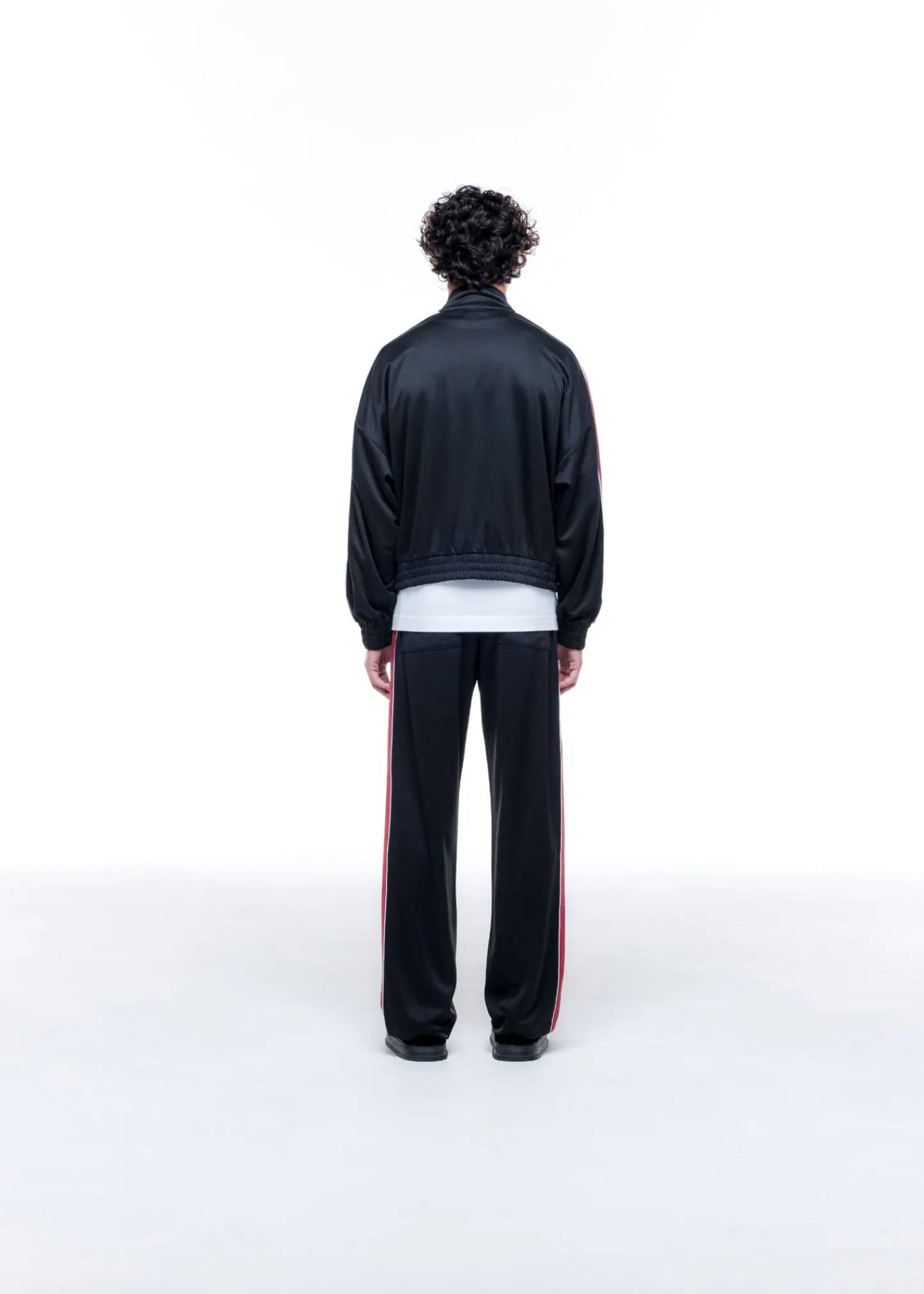 Cole Buxton CONTRAST TAPE TRACK JACKET| Outerwear