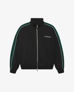 Cole Buxton CONTRAST TAPE TRACK JACKET| Outerwear