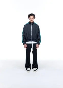 Cole Buxton CONTRAST TAPE TRACK JACKET| Outerwear