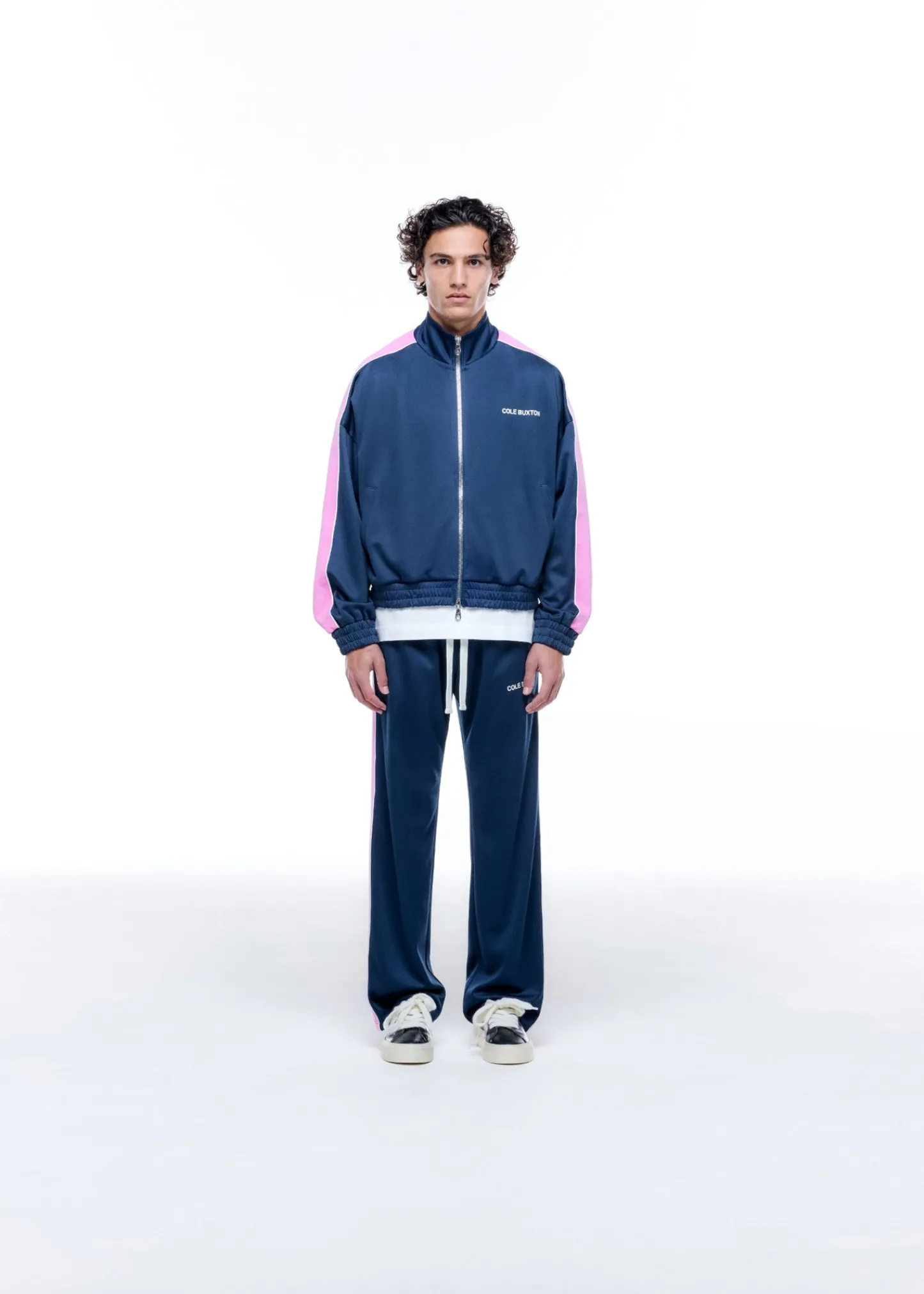 Cole Buxton CONTRAST TAPE TRACK PANT| Pants