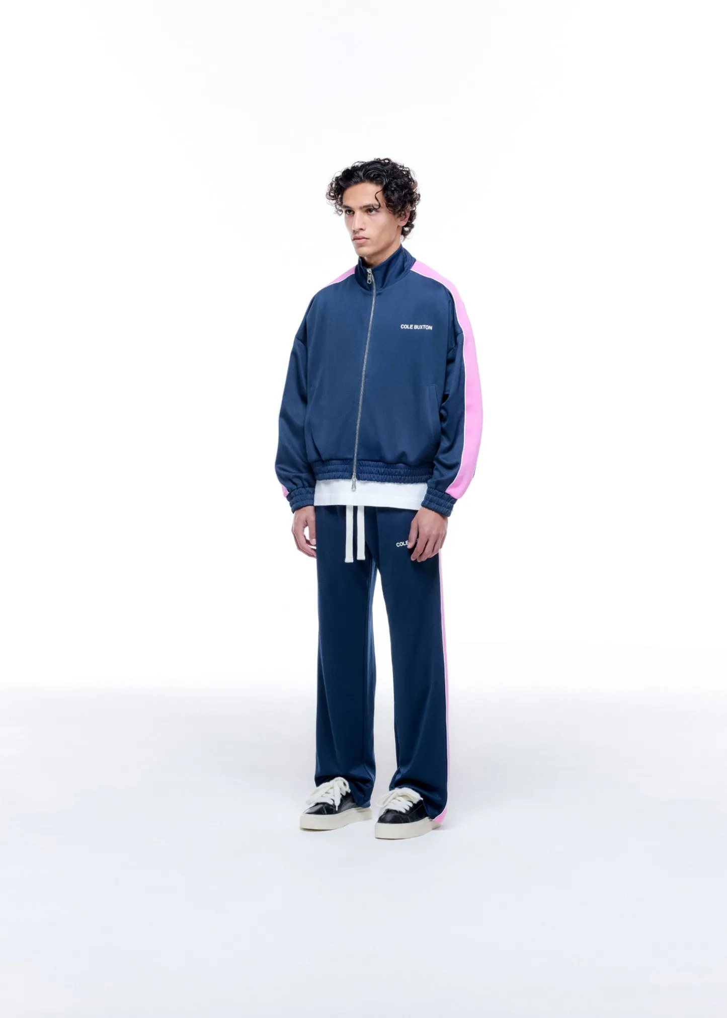 Cole Buxton CONTRAST TAPE TRACK PANT| Pants