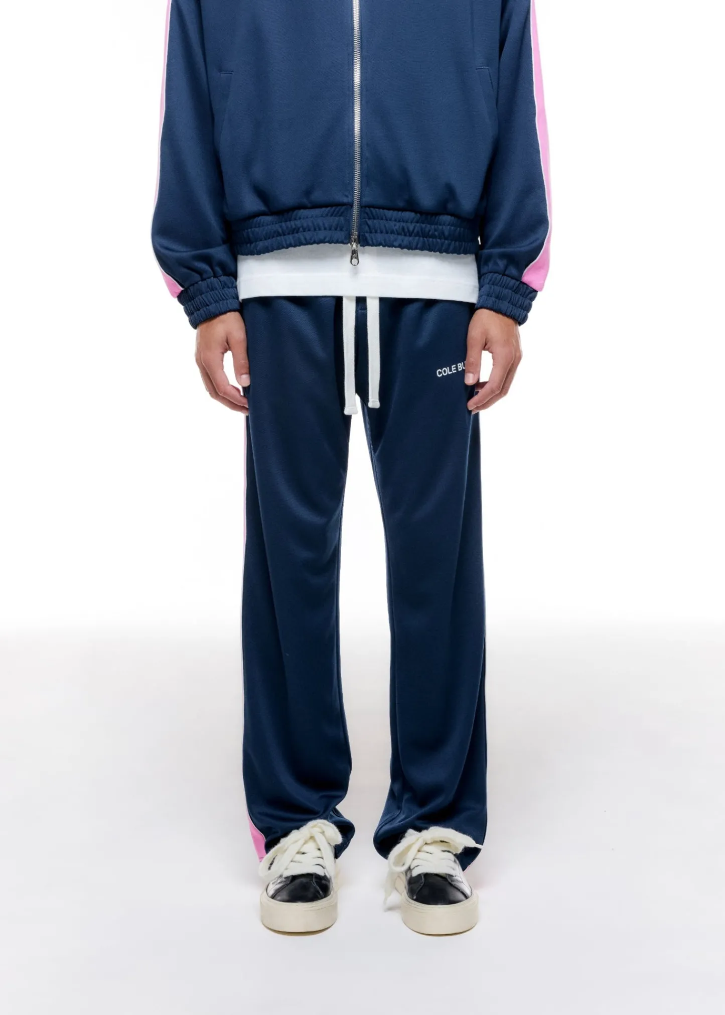 Cole Buxton CONTRAST TAPE TRACK PANT| Pants
