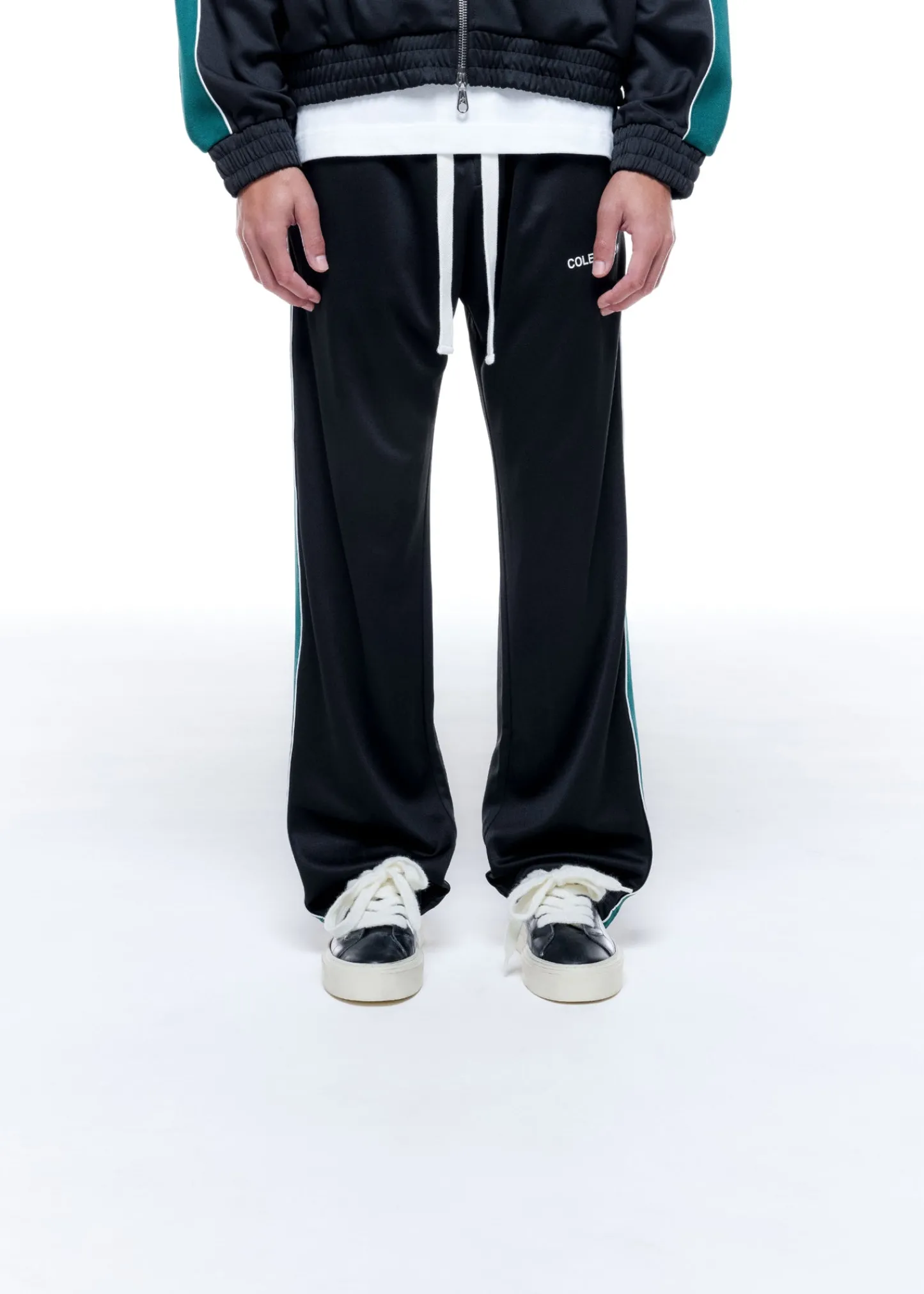 Cole Buxton CONTRAST TAPE TRACK PANT| Pants