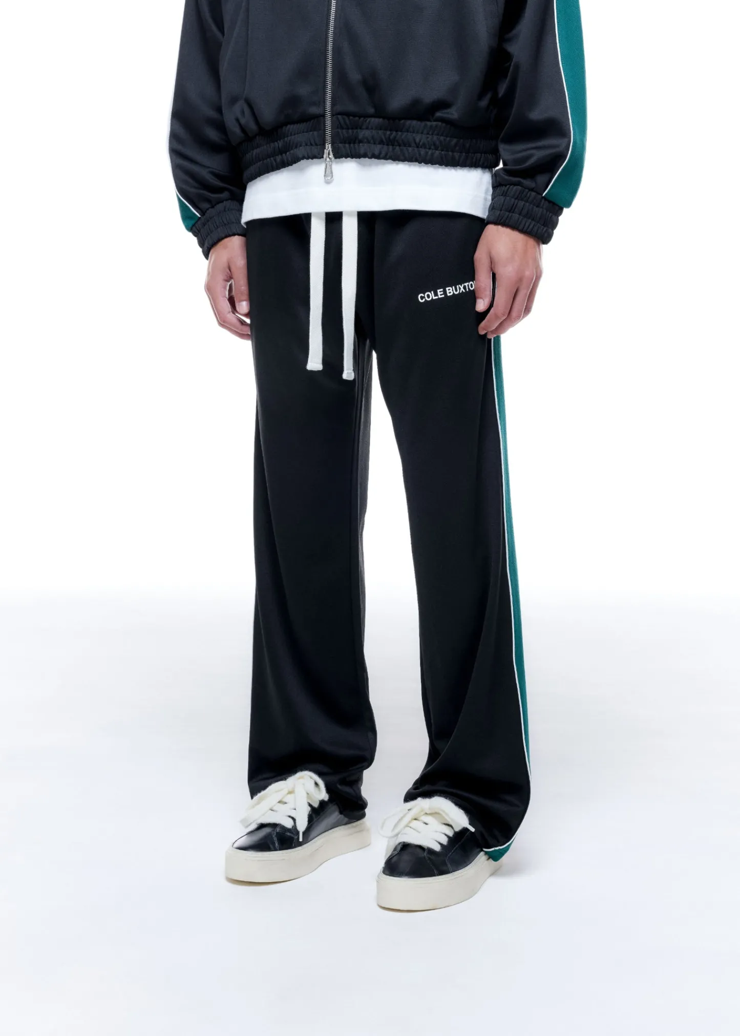 Cole Buxton CONTRAST TAPE TRACK PANT| Pants
