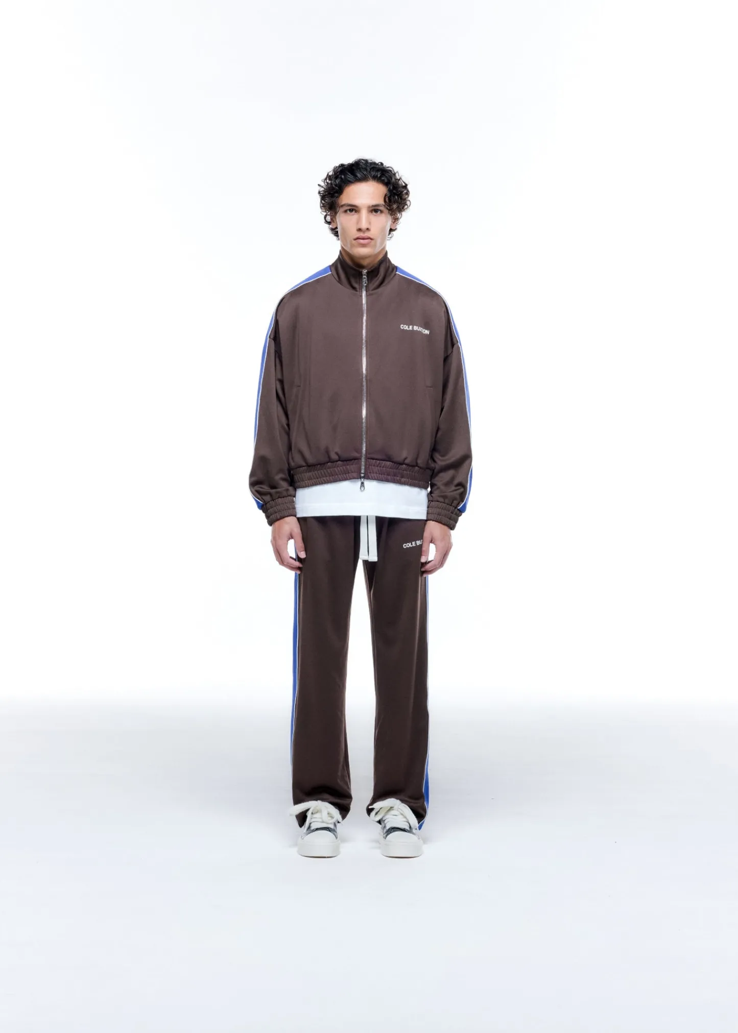 Cole Buxton CONTRAST TAPE TRACK PANT| Pants